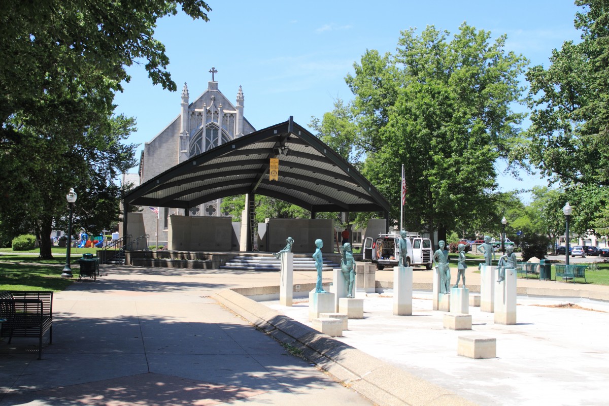 Bronson Park Kalamazoo Latvians